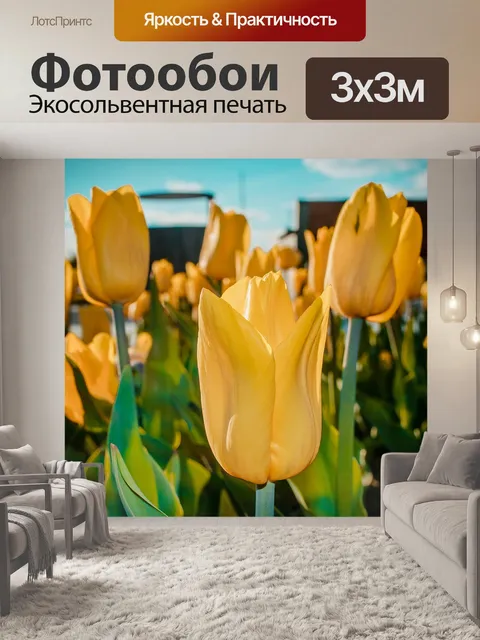 Фотообои Цветы