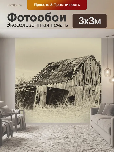 Фотообои Decaying Barn