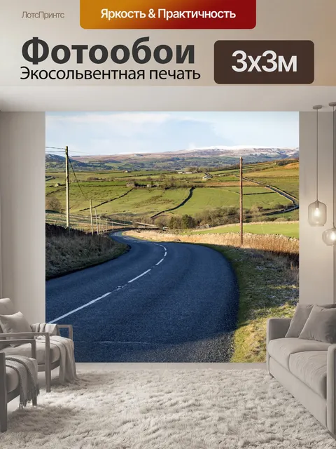 Фотообои Асфальтовая дорога