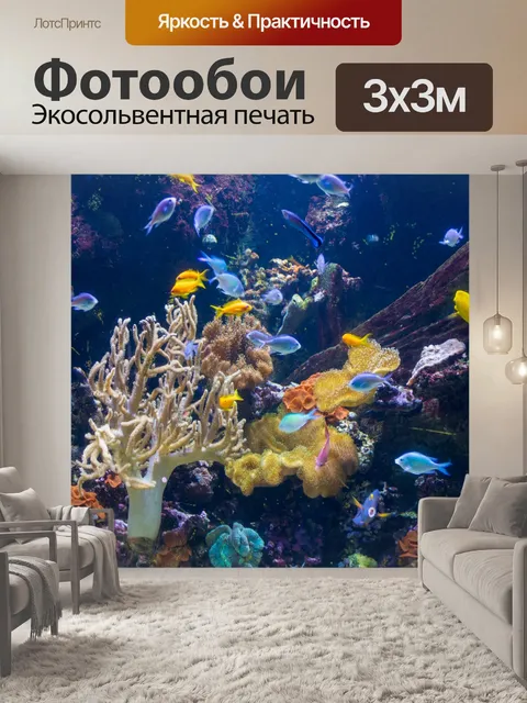Фотообои коралловый риф