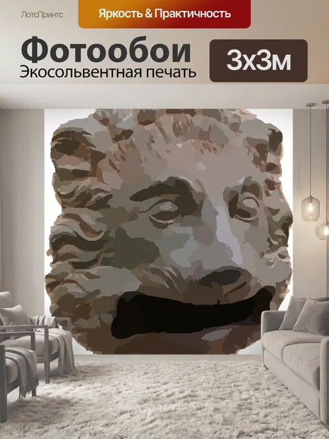 Фотообои Голова