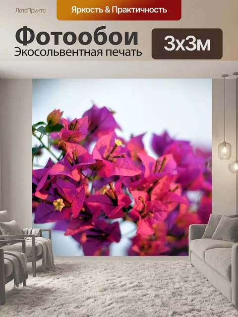 Фотообои Розовые педали