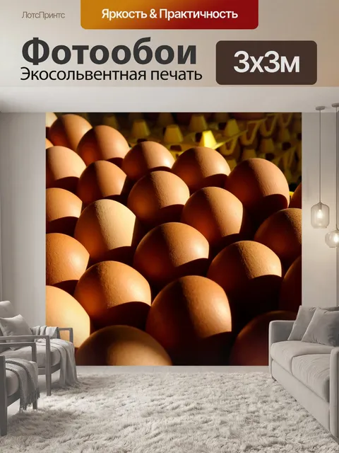 Фотообои Коричневые яйца