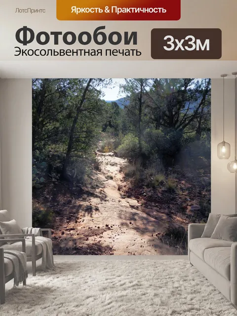 Фотообои Сухое русло реки