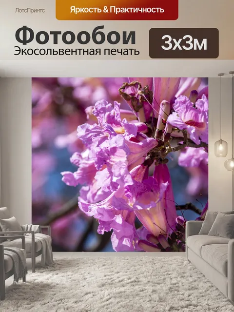 Фотообои Креп Миртл