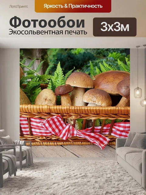 Фотообои Грибы