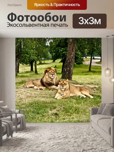 Фотообои Лев