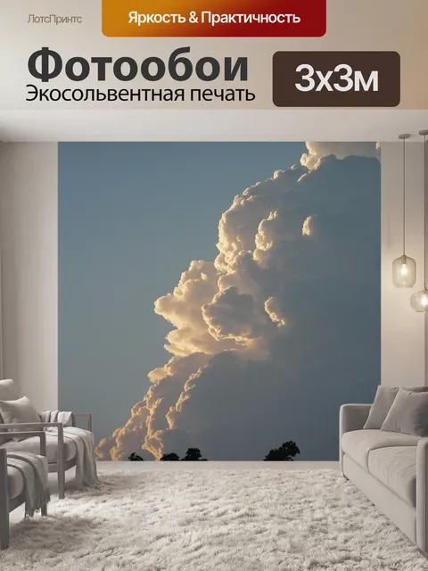 Фотообои Грозовая туча