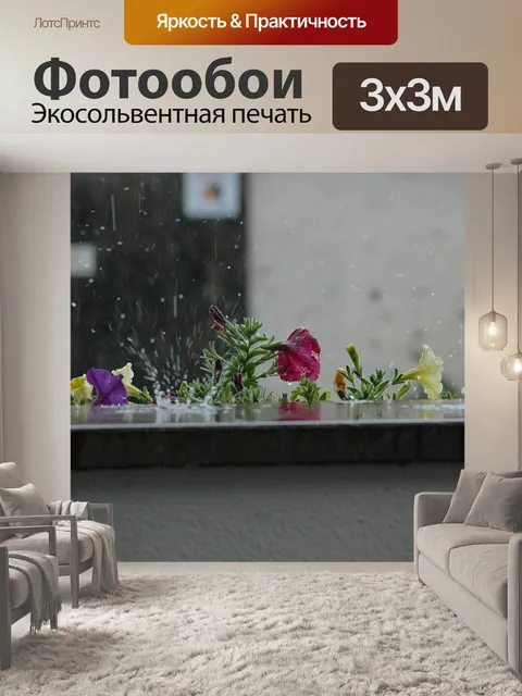 Фотообои Дождь