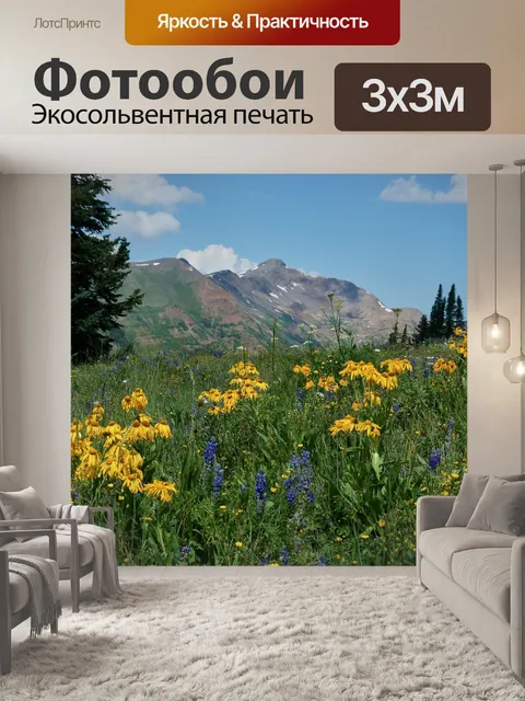 Фотообои Полевой цветок