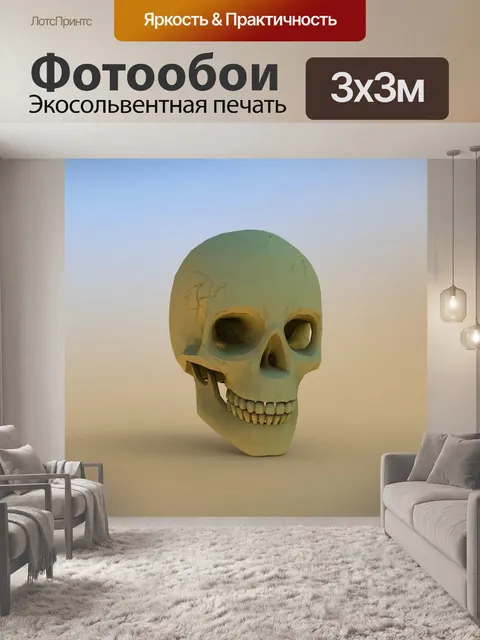 Фотообои Череп