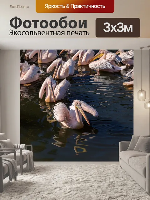 Фотообои Розовый