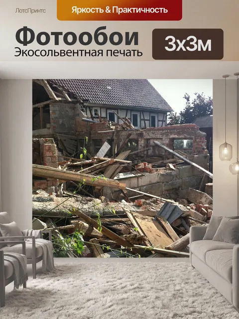 Фотообои Снос