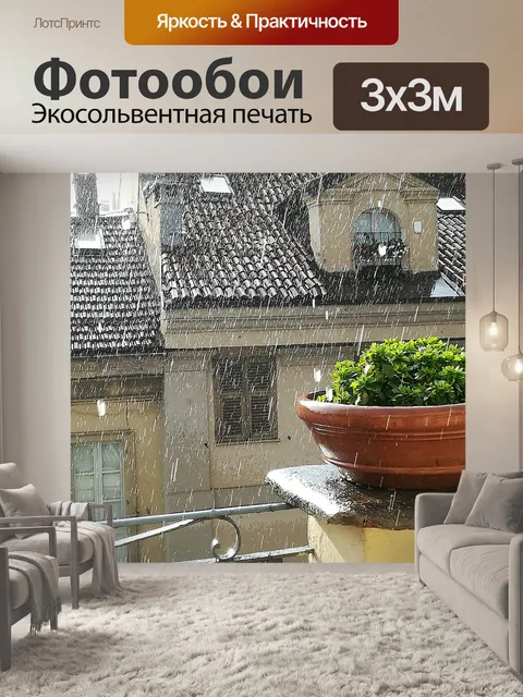 Фотообои Дождь