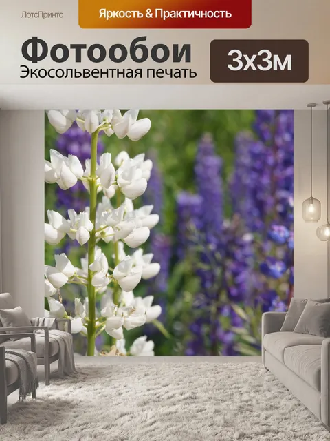 Фотообои Люпин