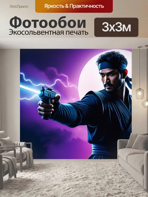Фотообои с ниндзя
