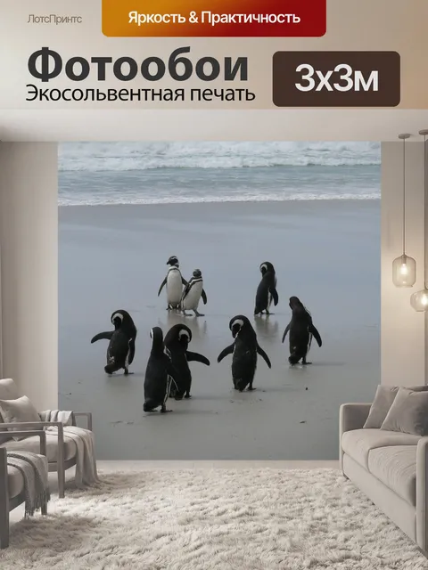 Фотообои Пингвины