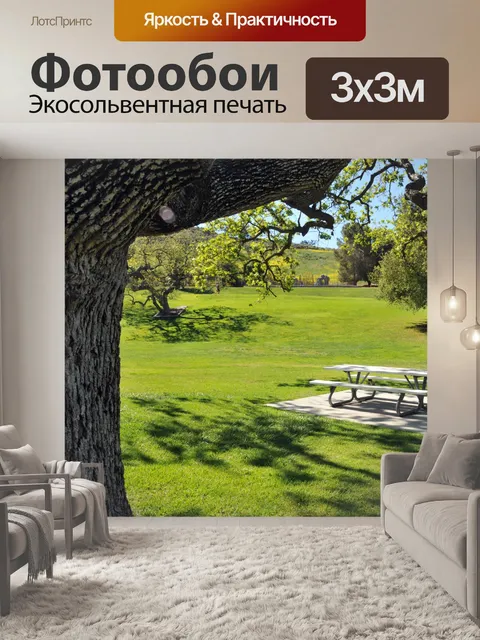Фотообои Весна Пикник