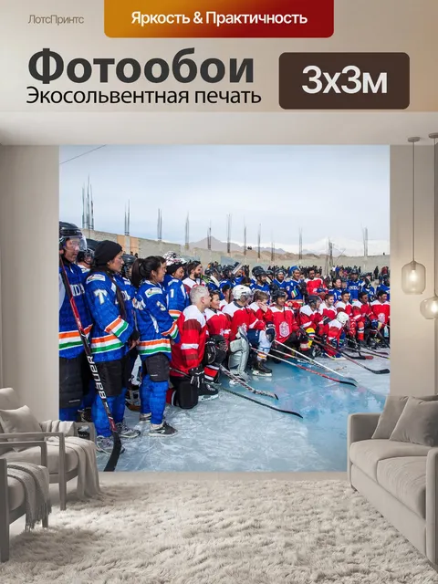 Фотообои Хоккей на льду