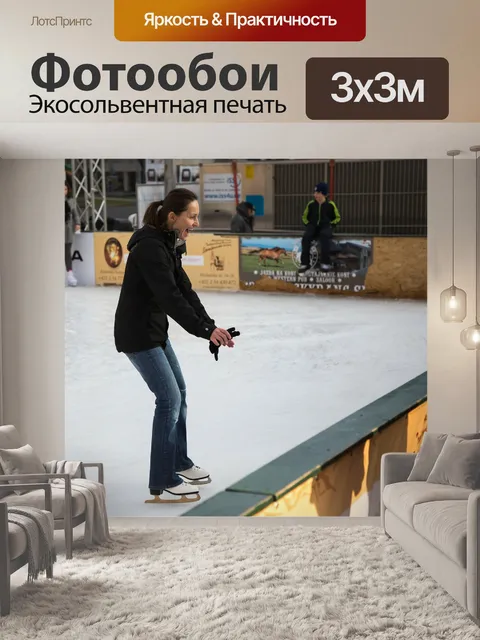 Фотообои Катание на коньках