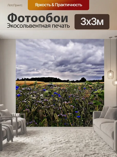 Фотообои Поле