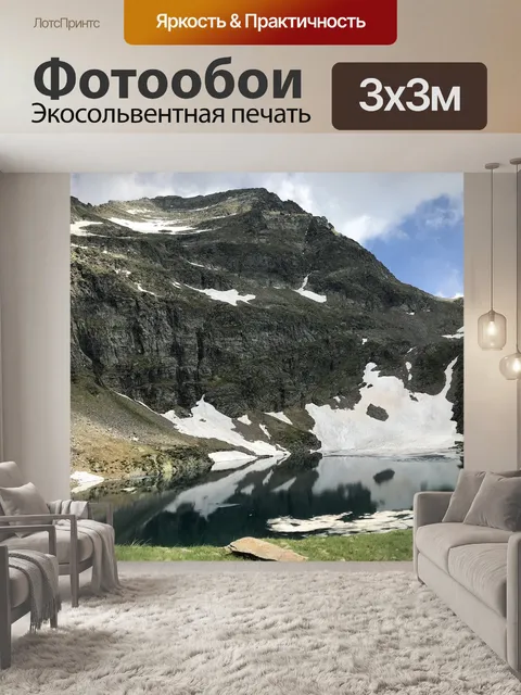 Фотообои Озеро собаки