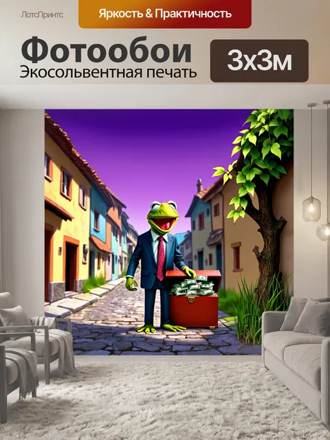 Фотообои тихая деревенская улица