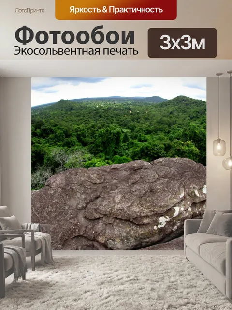 Фотообои Фа Луанг Водопад Лесопарк