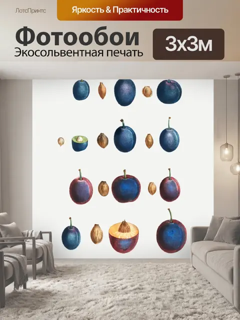 Фотообои Сливы марочные