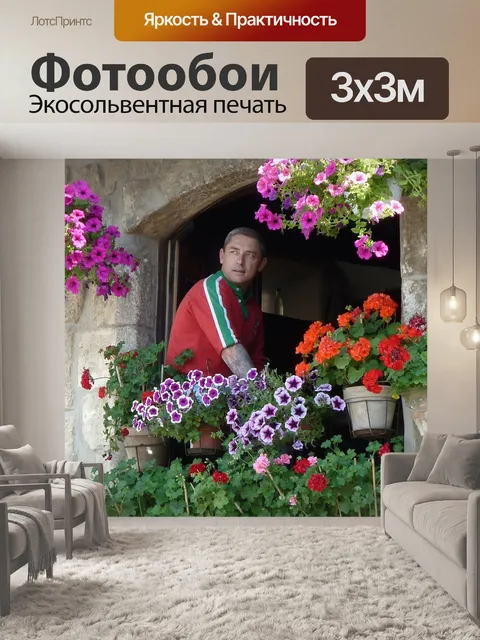 Фотообои Висячие корзины