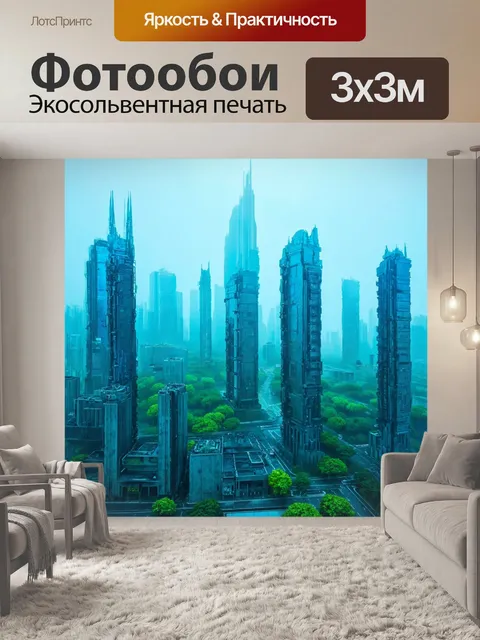 Фотообои туман в стиле футуристический