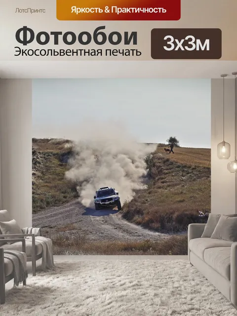 Фотообои Ралли