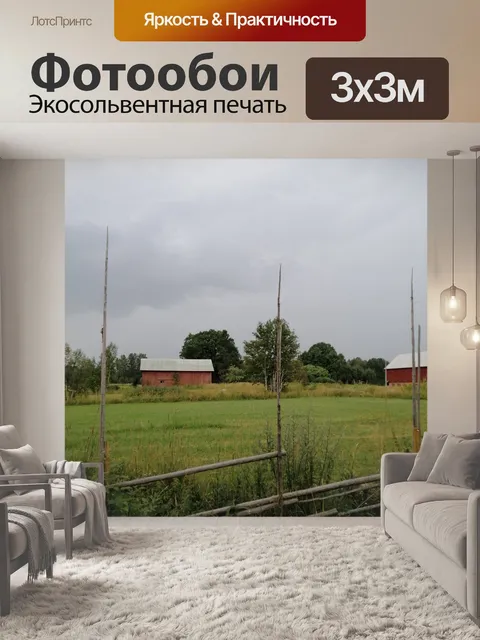 Фотообои Шведская гроза