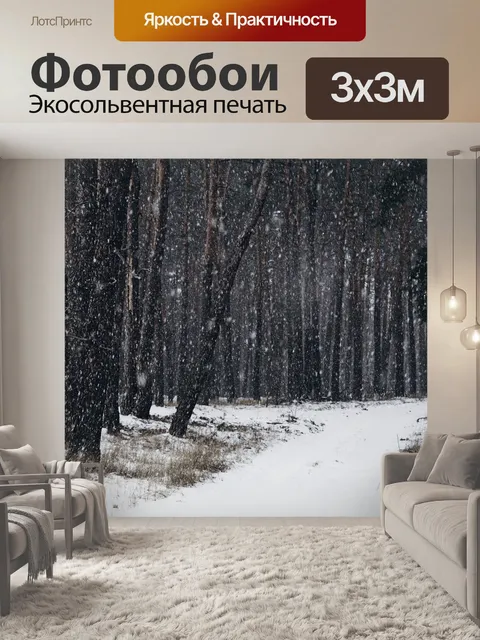 Фотообои Snow