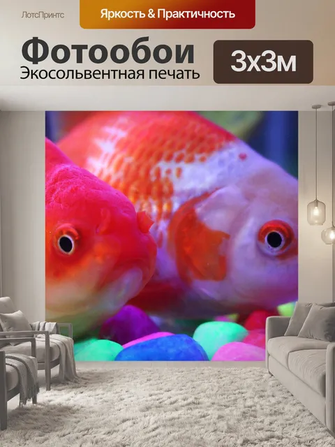 Фотообои Золотая рыбка