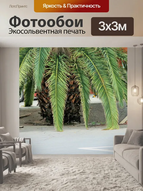 Фотообои финиковая пальма, декоративные