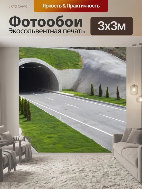 Фотообои Туннель