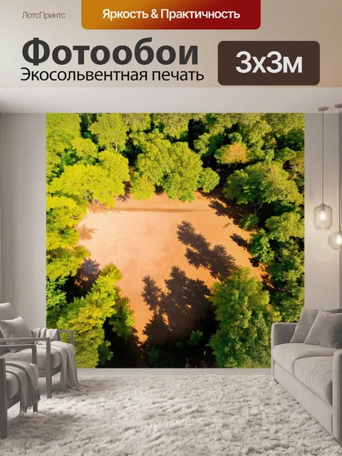 Фотообои джунгли в черно-белом стиле