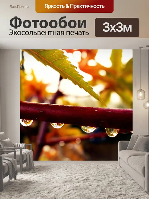 Фотообои Уронить