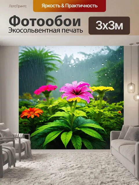 Фотообои туман в стиле максимализм