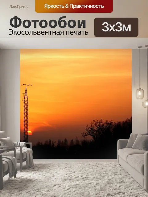 Фотообои Поднялся