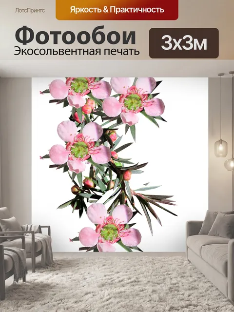 Фотообои Розовый цветок