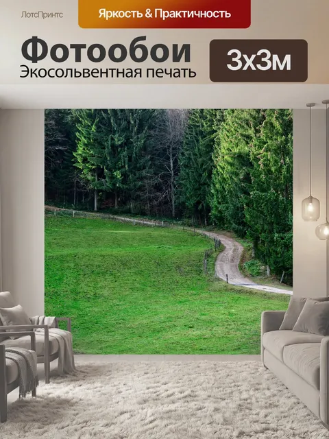 Фотообои Лесная тропа