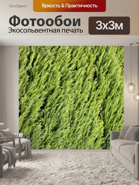 Фотообои зелень обои