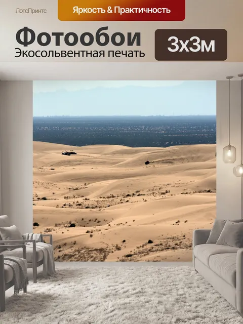 Фотообои багги на дюнах