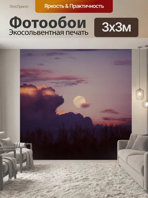Фотообои Луна