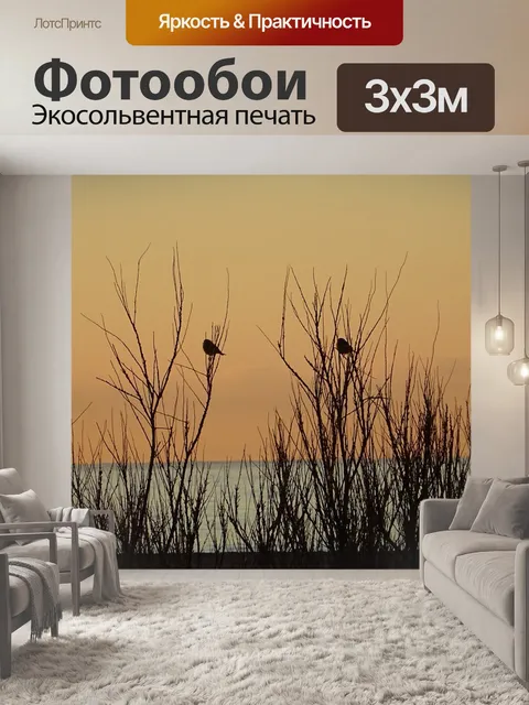 Фотообои Воробьи