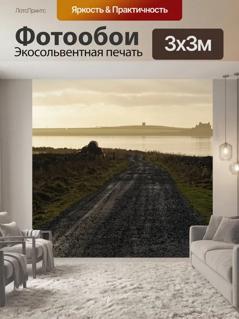 Фотообои Грунтовая дорога