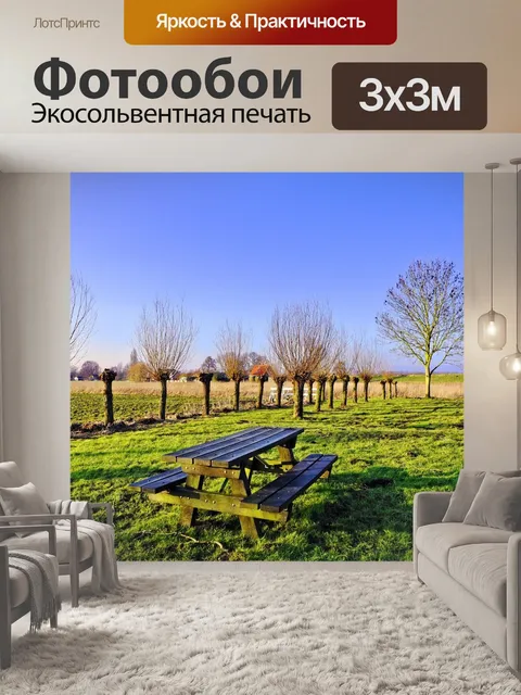 Фотообои Стол для пикника