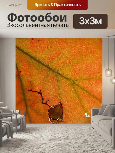Фотообои Листья